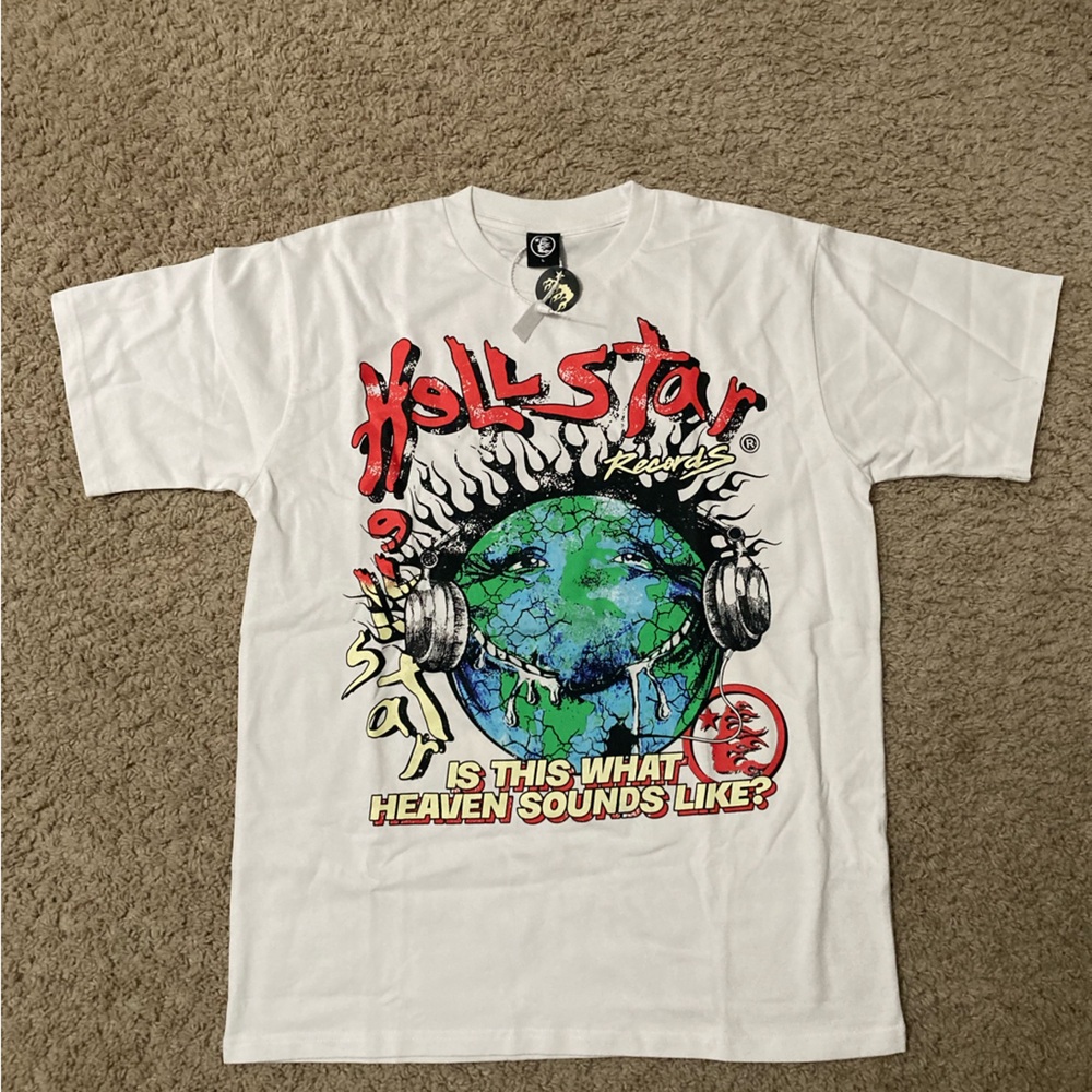 Hellstar This What Heaven Sounds Like T-Shirt Men’s Size Large